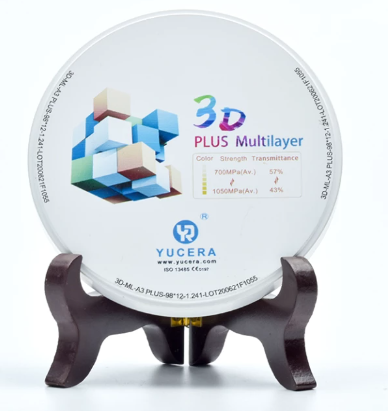 Yucera Zircon Blocks-Multi layer | DentaCarts | Dental Cart