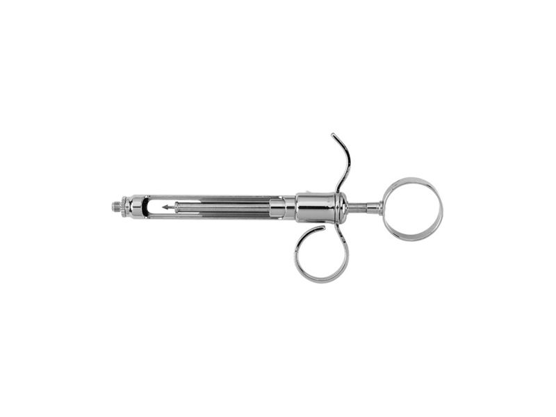 METAL ASPIRATING SYRINGE | DentaCarts | Dental Cart