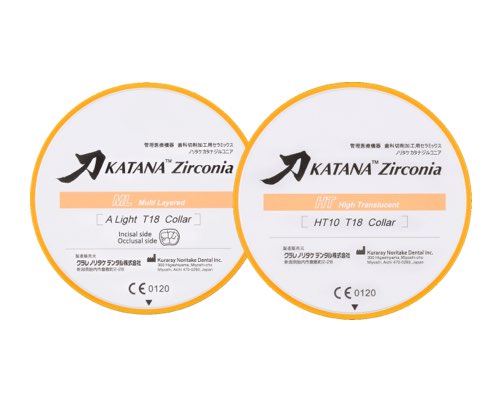 Noritake KATANA Zirconia Block LT | DentaCarts | Dental Cart