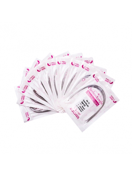 Easyinsmile Super Elastic Niti Round Archwire Natural 20 Bag | DentaCarts | Dental Cart