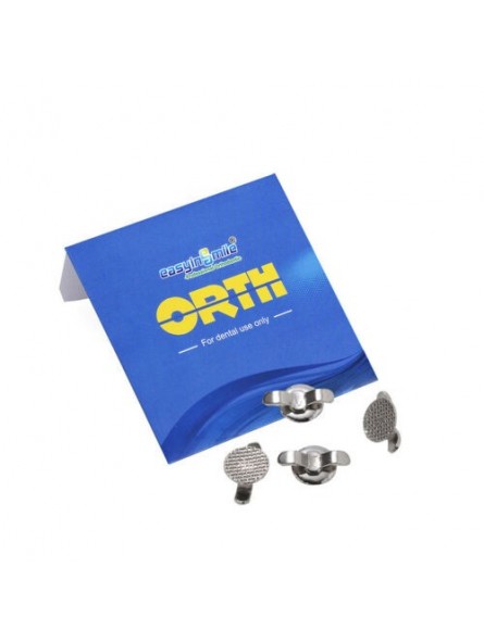 EASYINSMILE  Bondable Lingual Buttons MIM Mesh Base 10pcs/bag | DentaCarts | Dental Cart