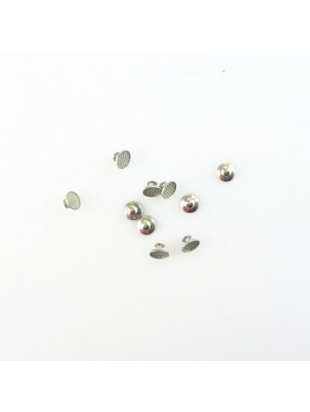 EASYINSMILE  Bondable Lingual Buttons MIM Mesh Base 10pcs/bag | DentaCarts | Dental Cart