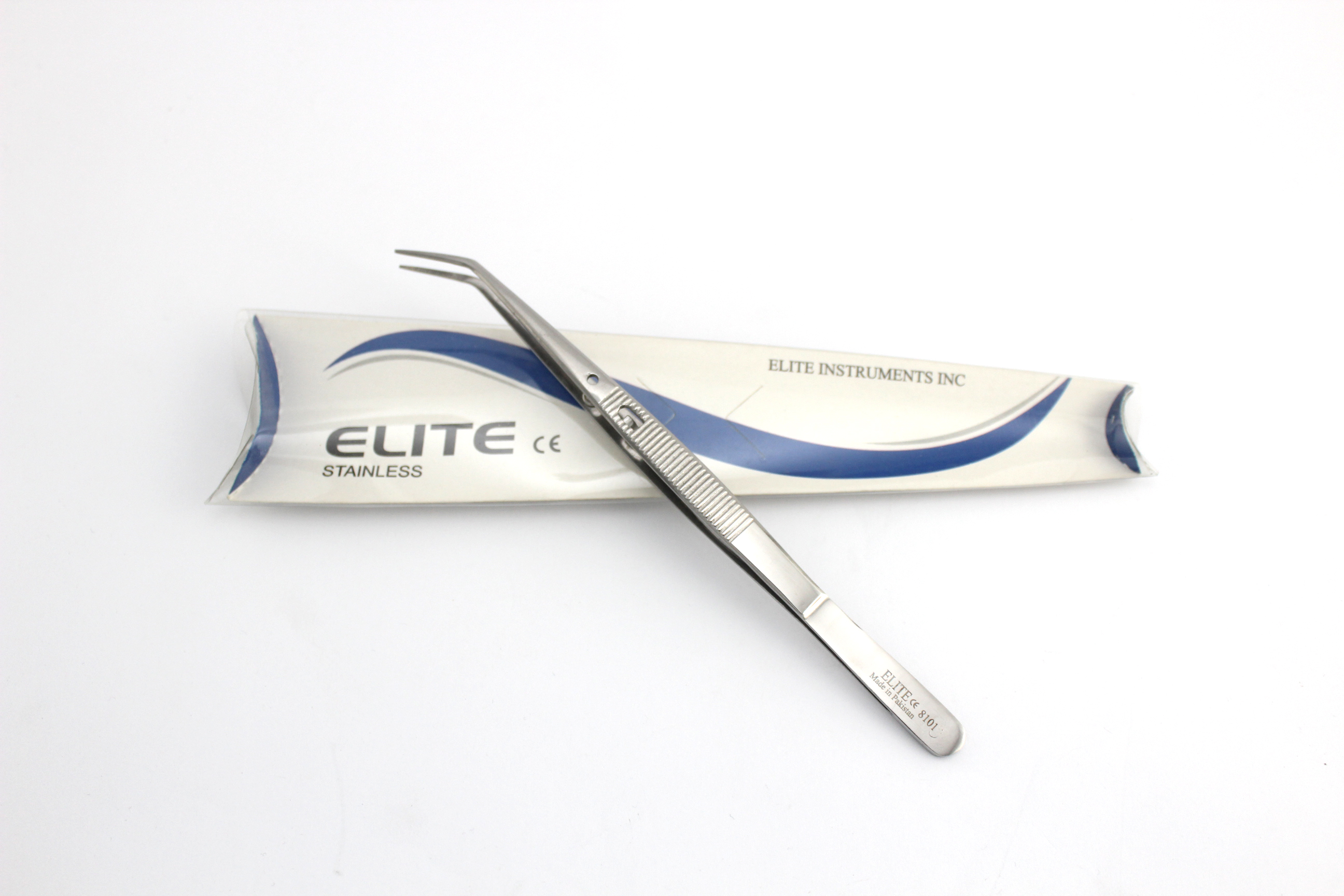 Cotton Dressing Tweezer with Lock - Elite | DentaCarts | Dental Cart