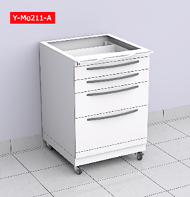 ALYARMUK Mobile Treatment Cabinet (Y-Mo211) | DentaCarts | Dental Cart
