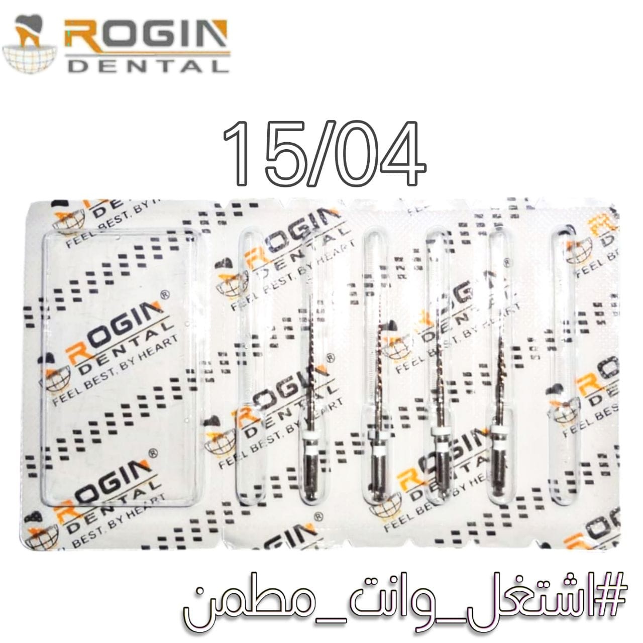 ROGIN Rotary Files Refill 4pcs | DentaCarts | Dental Cart