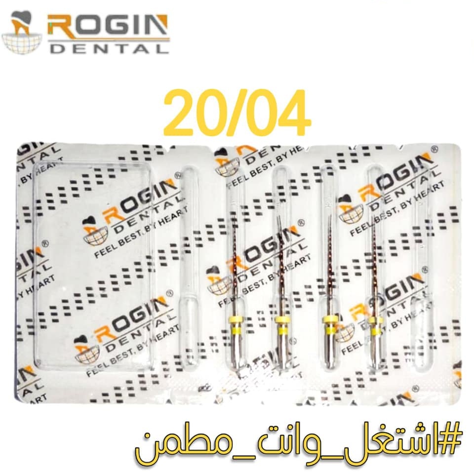 ROGIN Rotary Files Refill 4pcs | DentaCarts | Dental Cart