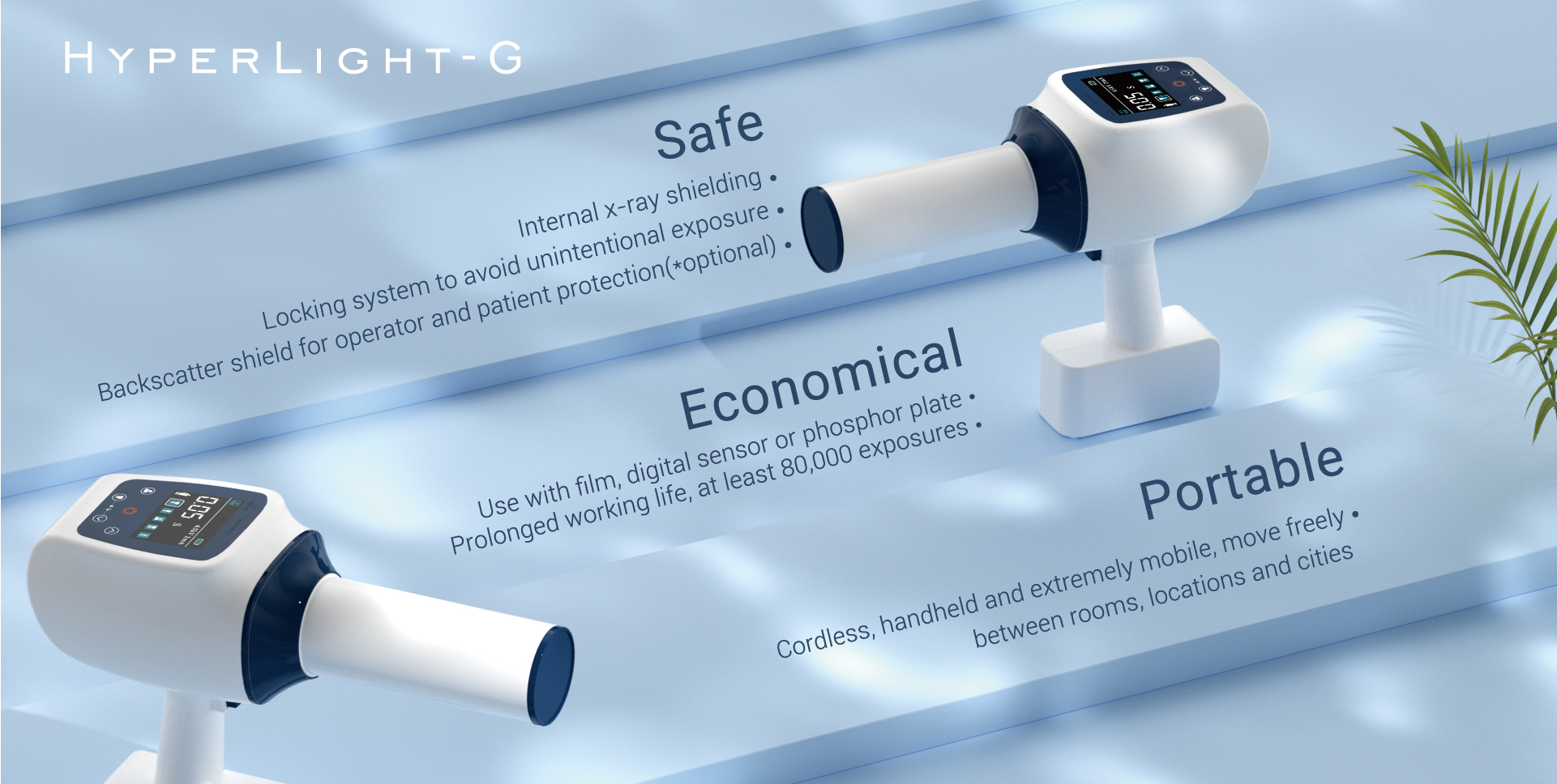 Eighteeth Hyperlight-G Portable X-ray Unit | DentaCarts | Dental Cart