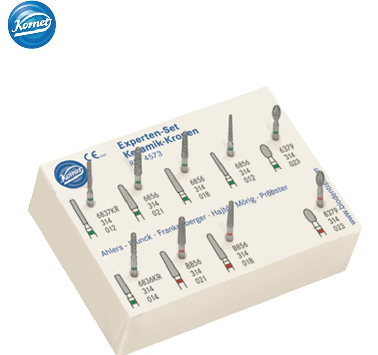 KOMET Expert Set for Ceramic Crown - 9 stones | DentaCarts | Dental Cart