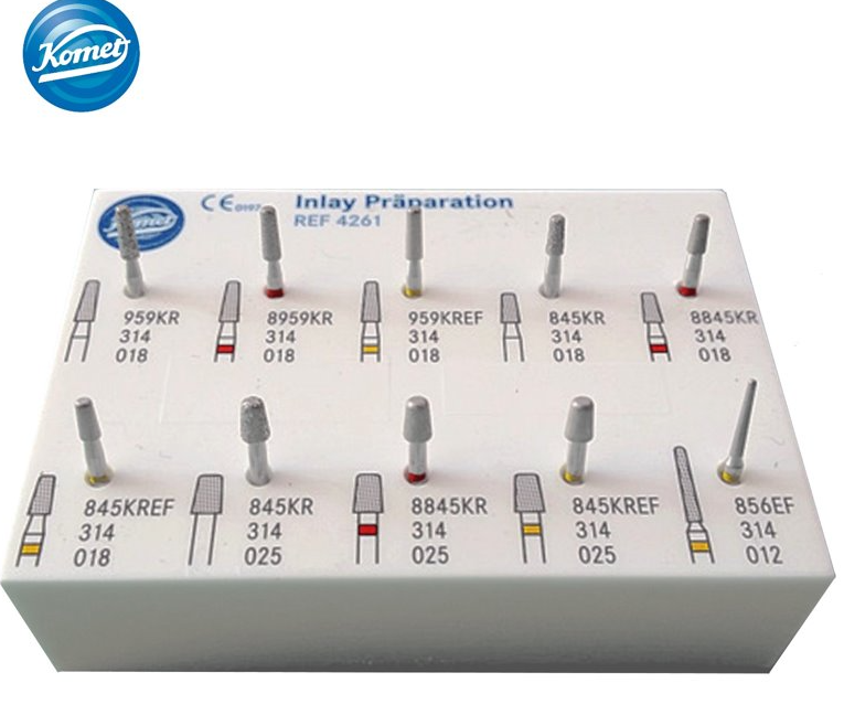 KOMET Inlay Preparation Set (10 stones) | DentaCarts | Dental Cart