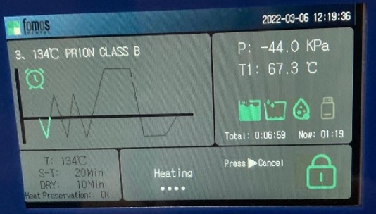 Schuster Autoclave23LB | DentaCarts | Dental Cart