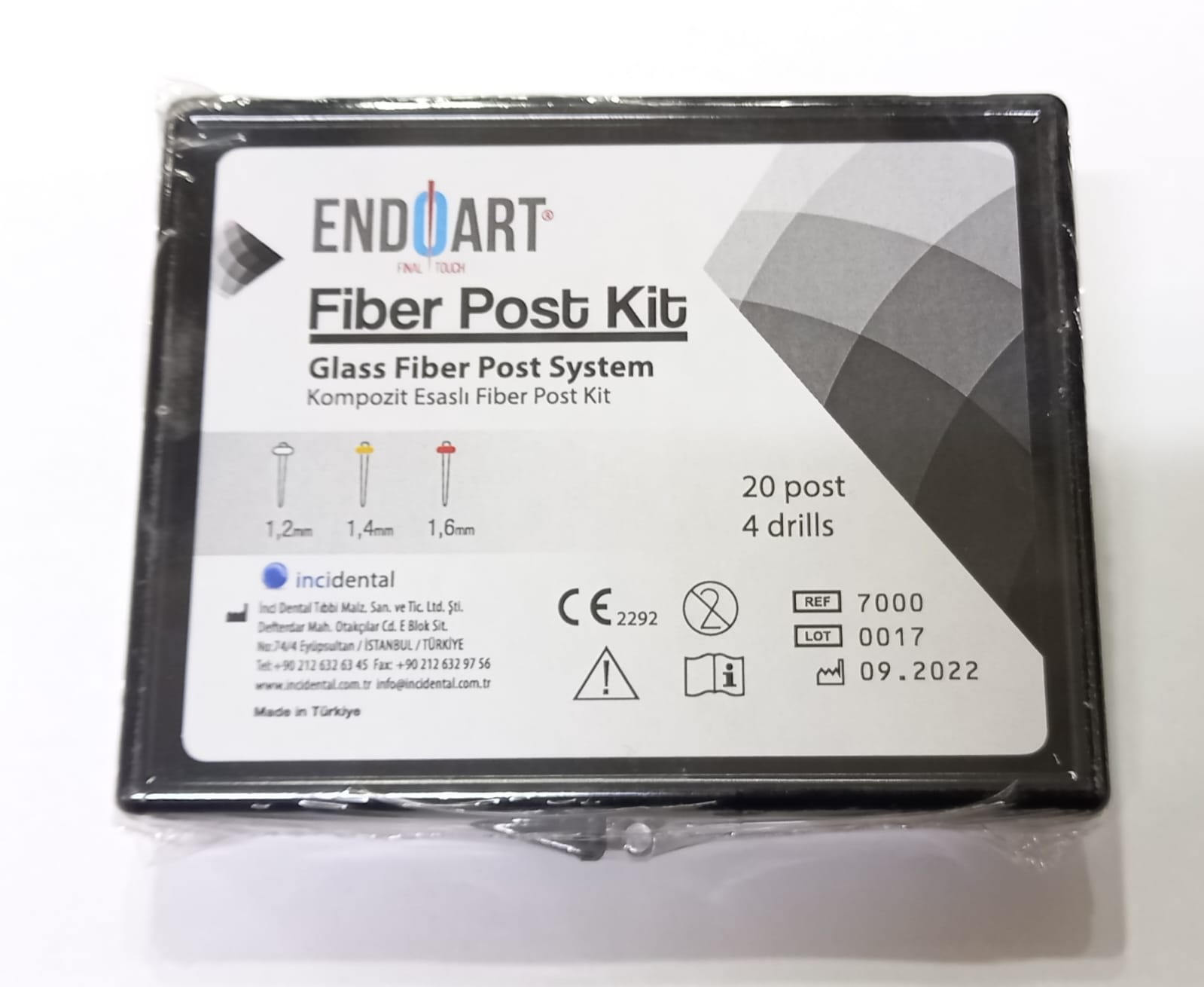 incidental Endo-Art Fiber Post (20pcs&4Drills) | DentaCarts | Dental Cart