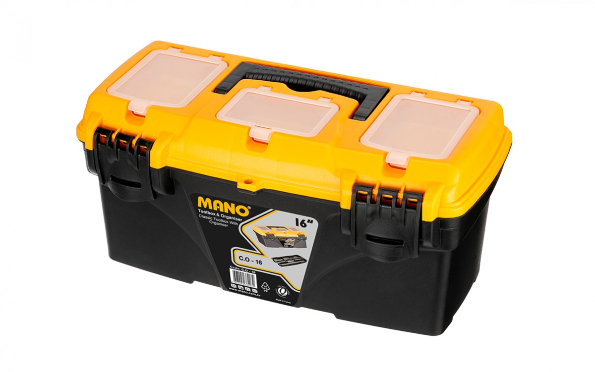 Mano C.O-16 Classic Toolbox With Organizer 41cm | DentaCarts | Dental Cart