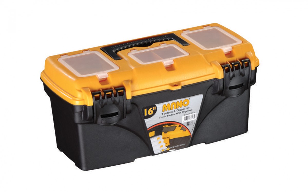Mano C.O-16 Classic Toolbox With Organizer 41cm | DentaCarts | Dental Cart