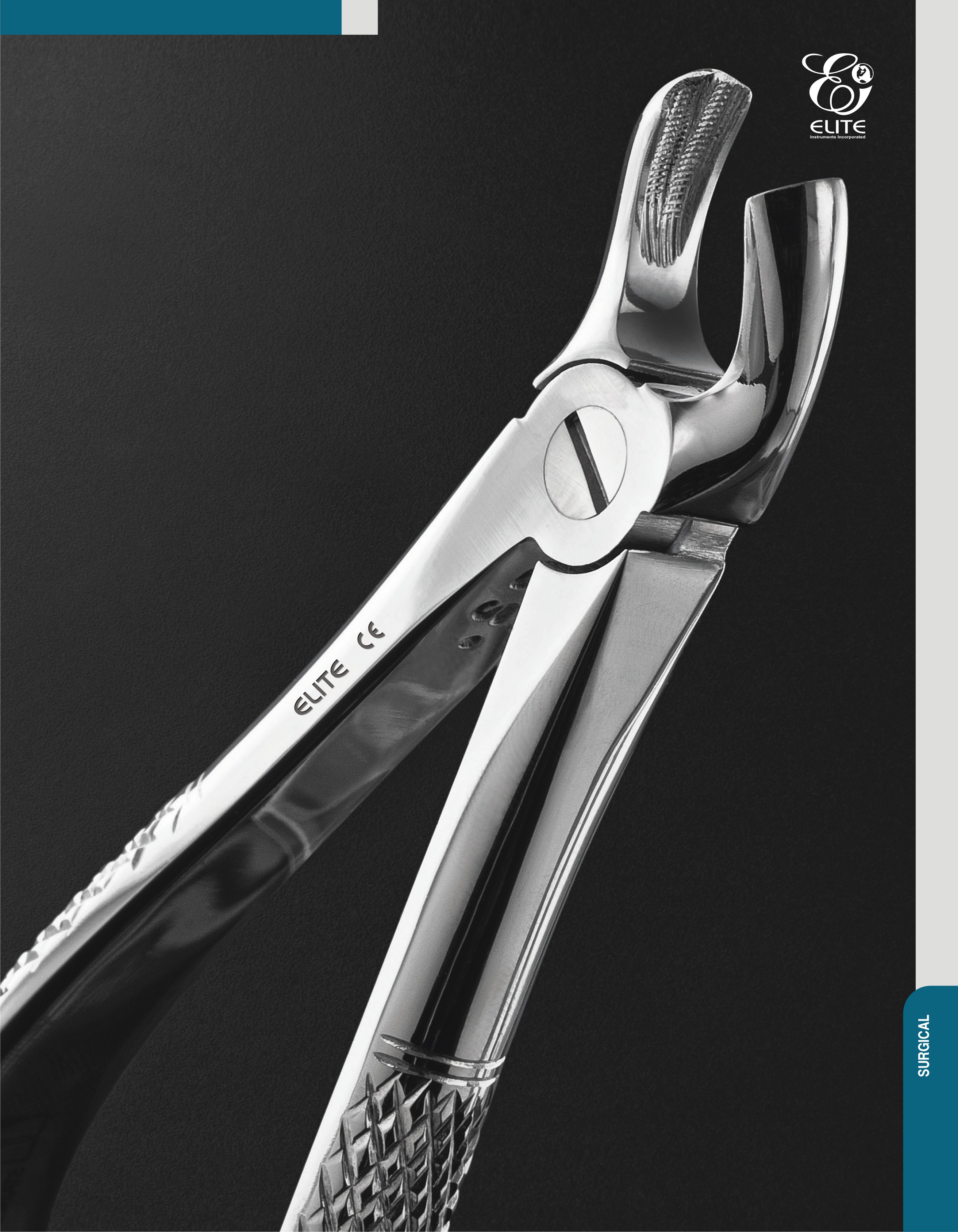 EXTRACTING FORCEPS ANATOMICAL SHAPE HANDLE SET OF 9 PCS - ELite | DentaCarts | Dental Cart