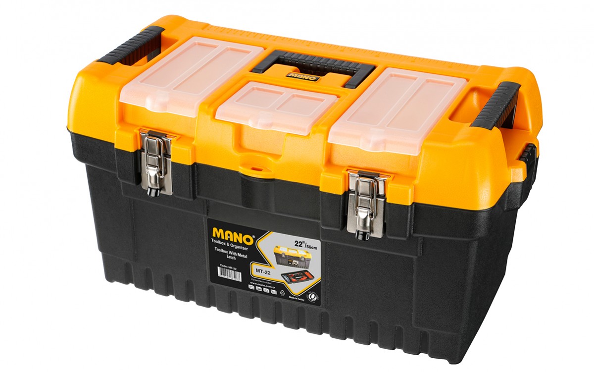 Mano MT Toolbox With Metal Latch | DentaCarts | Dental Cart