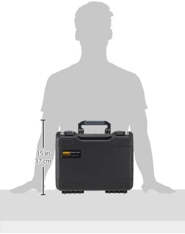 Mano Mtc 200PL Black Egg Sponge Tough Case Pro Tool Case with Plastic Compartment | DentaCarts | Dental Cart