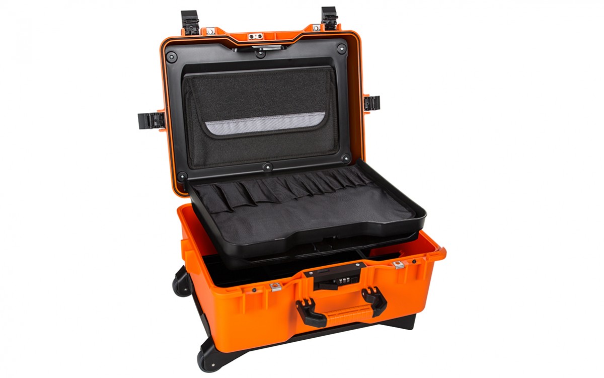 Mano Mtc 460PP Tough Case with High Density Sponge and Plastic Compartment | DentaCarts | Dental Cart