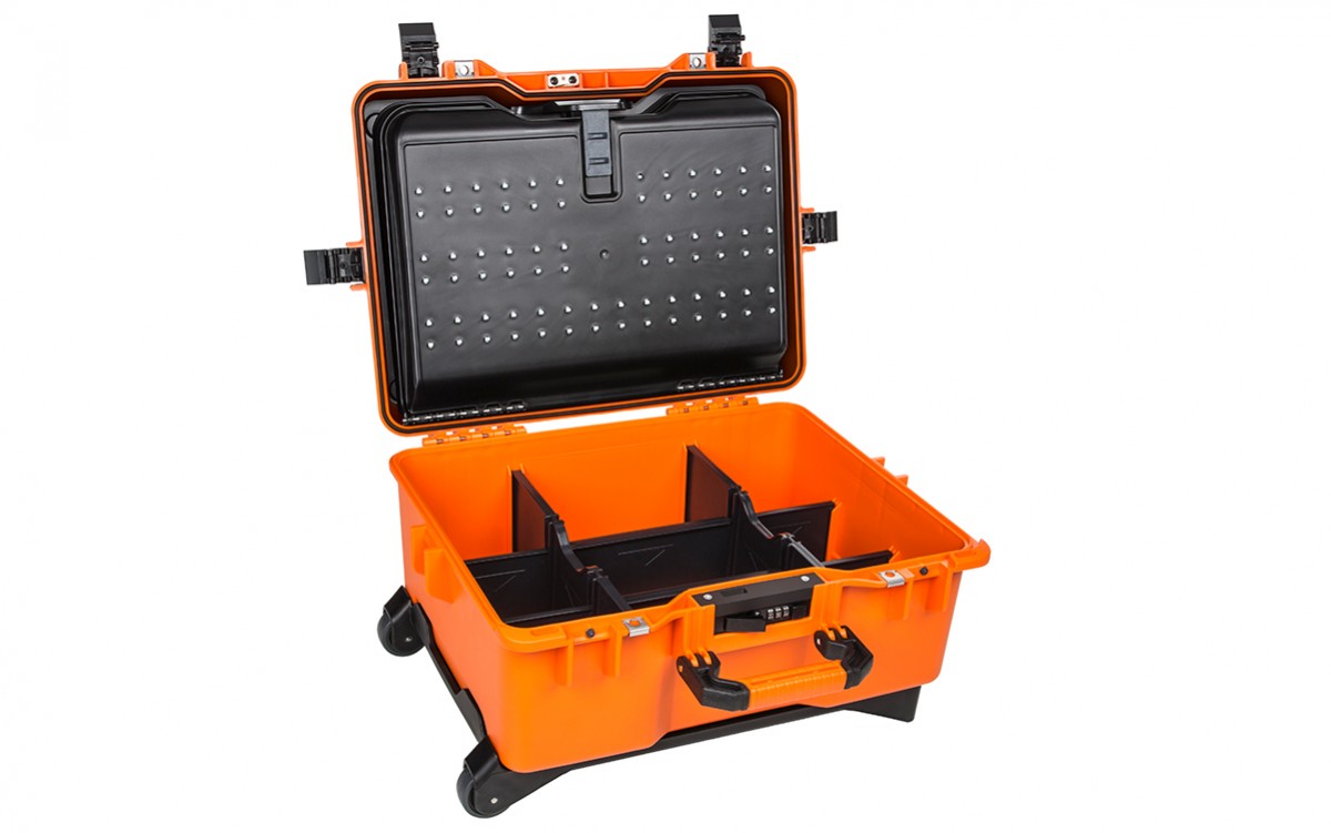 Mano Mtc 460PP Tough Case with High Density Sponge and Plastic Compartment | DentaCarts | Dental Cart