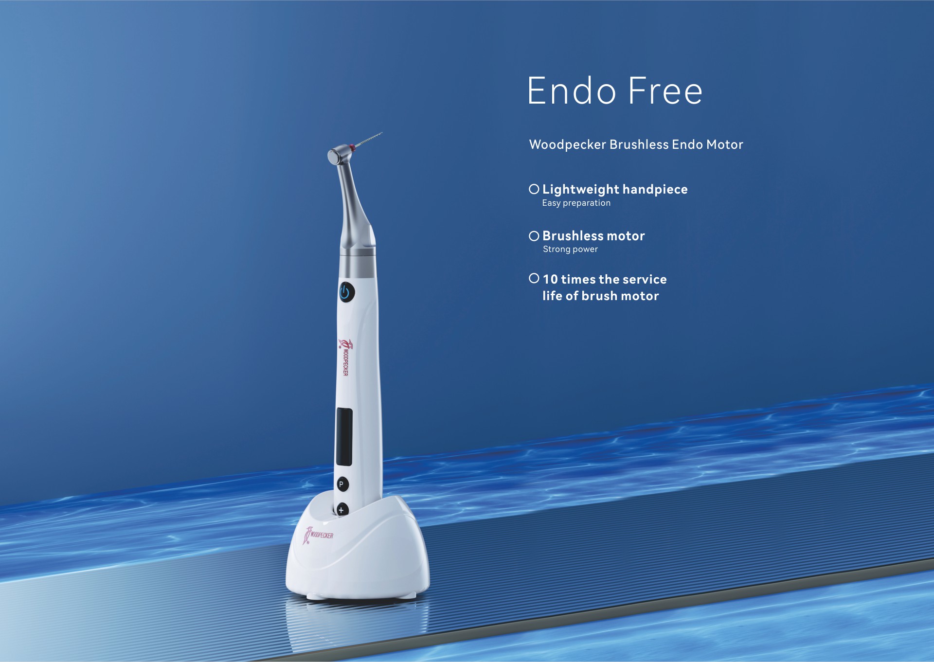 Woodpecker Endo Free Endomotor | DentaCarts | Dental Cart