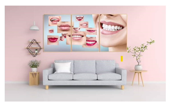 "Wall mounted tableau " | DentaCarts | Dental Cart