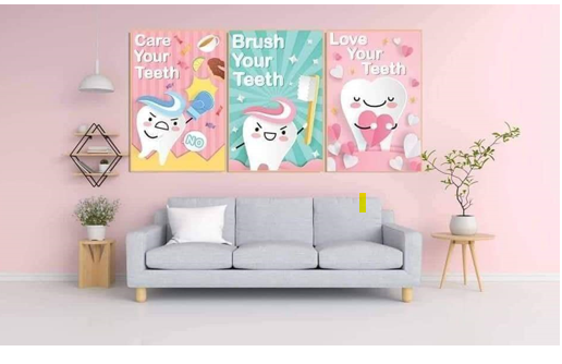 "Wall mounted tableau " | DentaCarts | Dental Cart