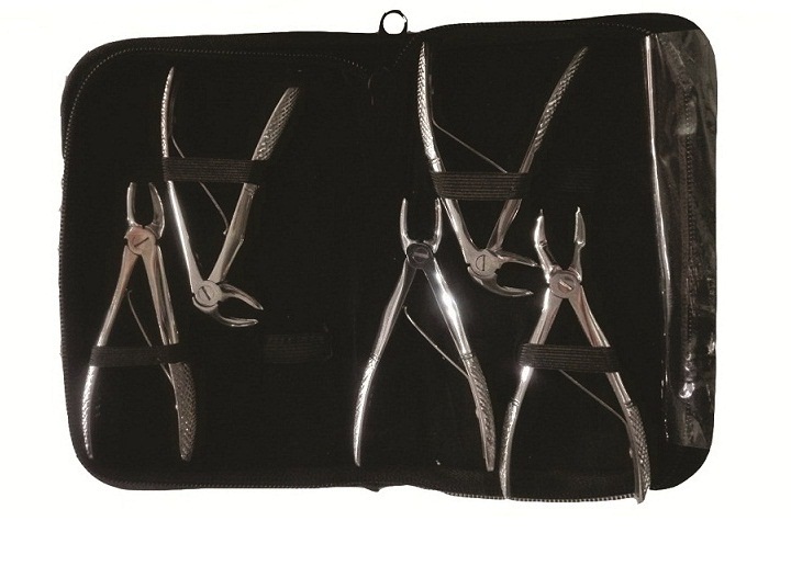 Pakistan Extraction Forceps Kit Pedo (5pcs) | DentaCarts | Dental Cart