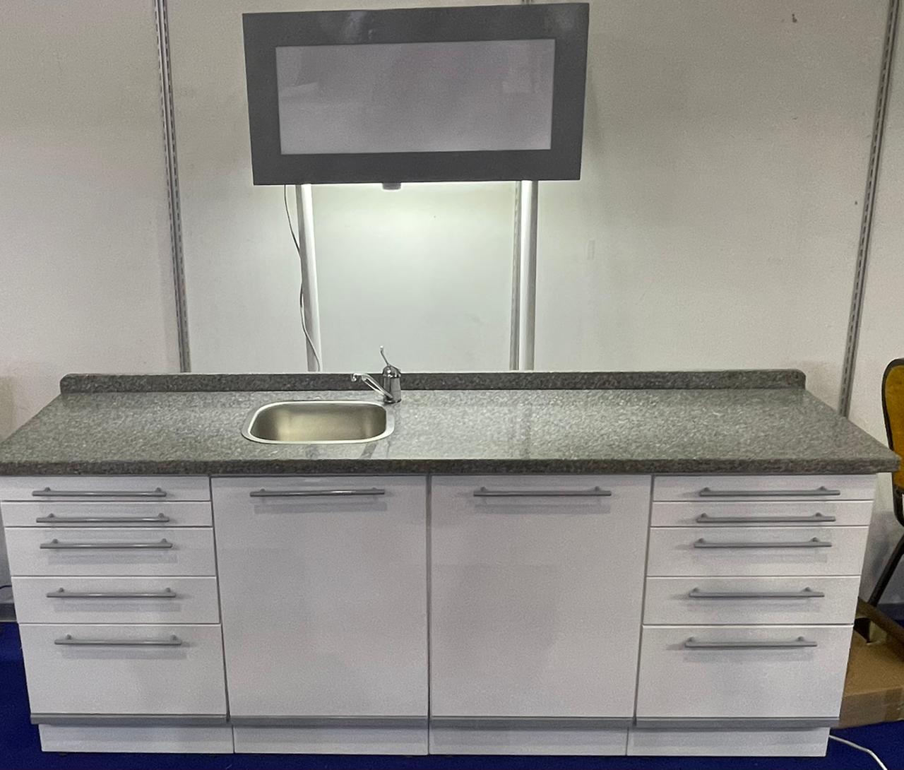 Cabinet with Sink | DentaCarts | Dental Cart