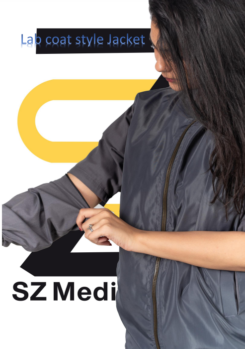 Lab coat style jacket Sz | DentaCarts | Dental Cart