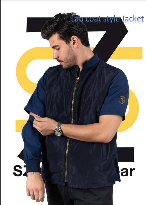 Lab coat style jacket Sz | DentaCarts | Dental Cart