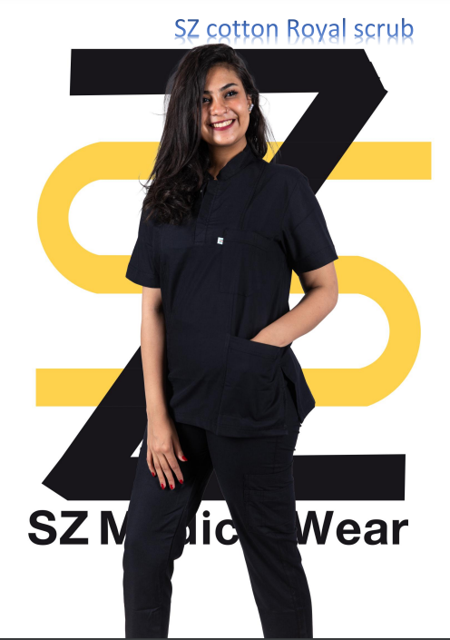 SZ Cotton Royal Scrubs | DentaCarts | Dental Cart