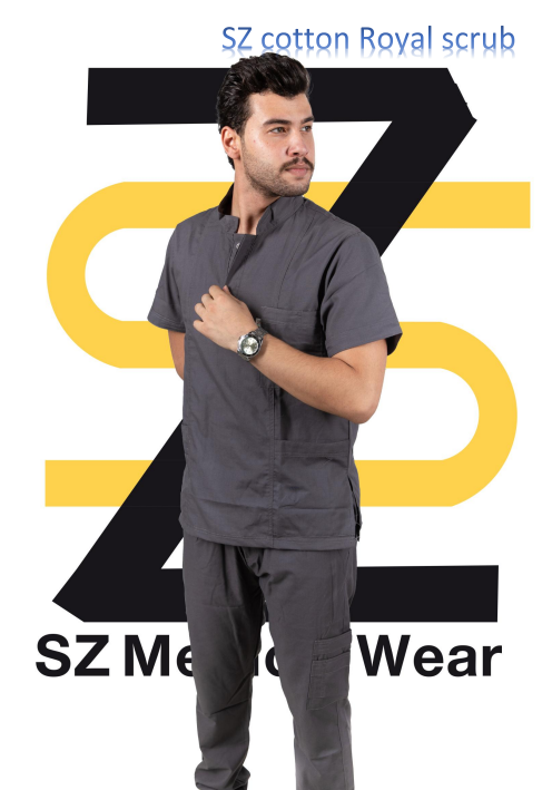 SZ Cotton Royal Scrubs | DentaCarts | Dental Cart