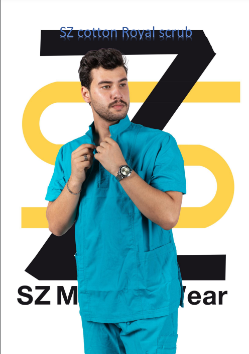 SZ Cotton Royal Scrubs | DentaCarts | Dental Cart