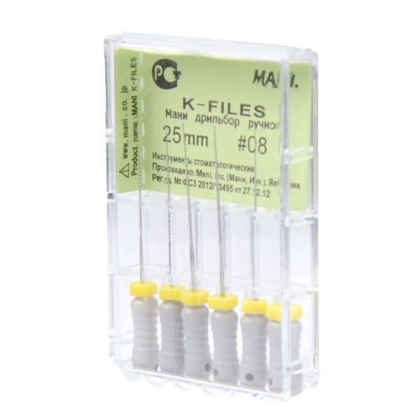 MANI K-Files (6PCS) | DentaCarts | Dental Cart
