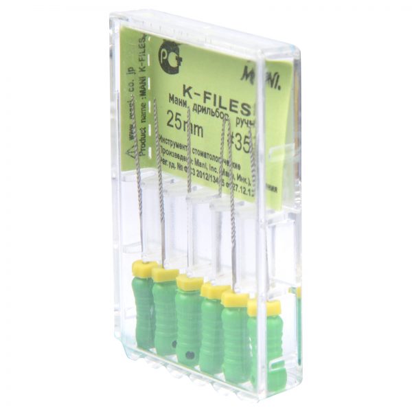 MANI K-Files #35 (6PCS) | DentaCarts | Dental Cart