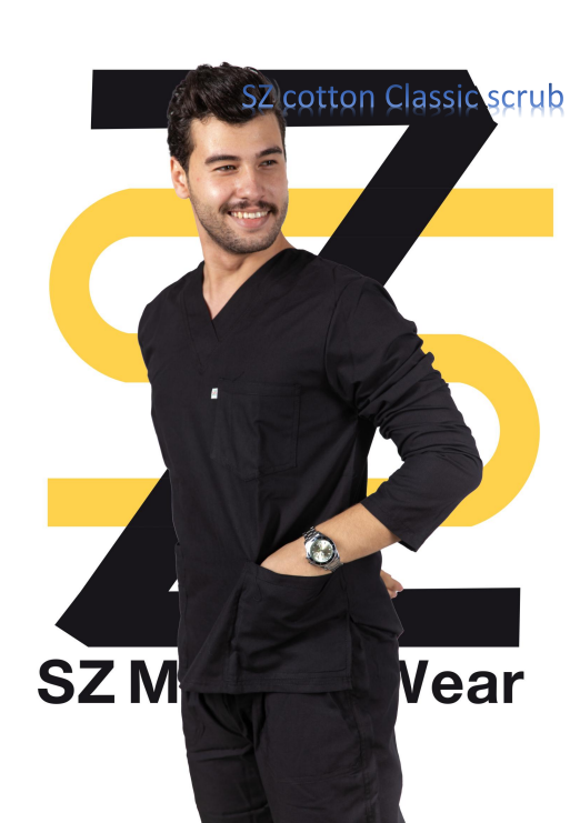 SZ Classic Cotton Scrubs Long Sleeves | DentaCarts | Dental Cart
