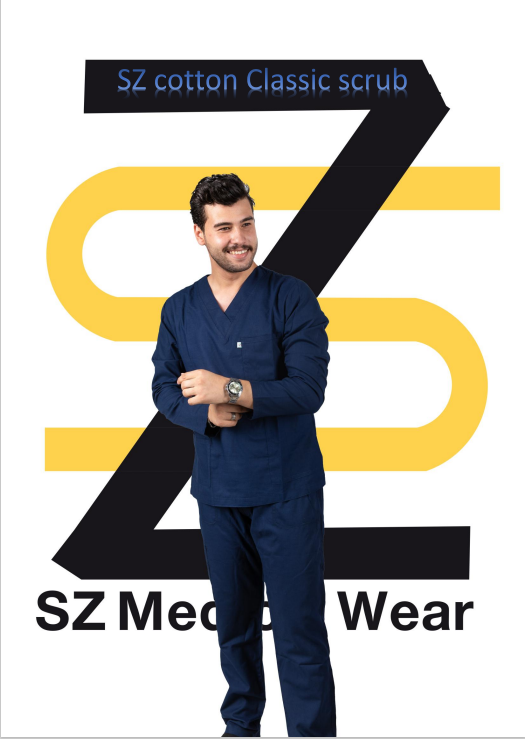 SZ Classic Cotton Scrubs Long Sleeves | DentaCarts | Dental Cart