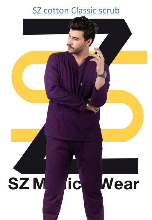 SZ Classic Cotton Scrubs Long Sleeves | DentaCarts | Dental Cart