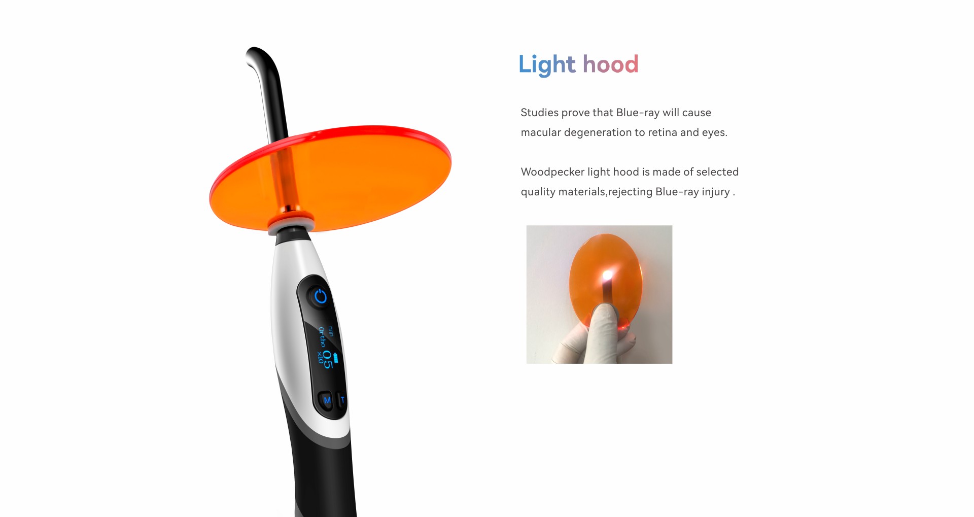 B-Cure WoodPecker Light Cure | DentaCarts | Dental Cart