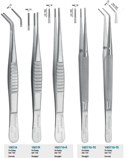 Medesy TWEEZER DE BAKEY | DentaCarts | Dental Cart