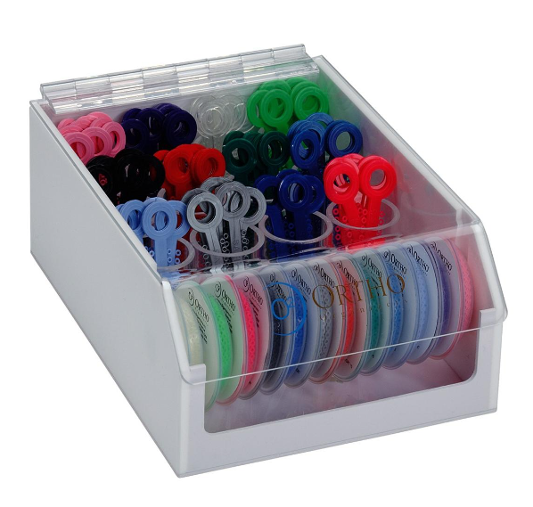 Ortho Organizers SAFE-T-TIE DISPENSER (Empty) | DentaCarts | Dental Cart