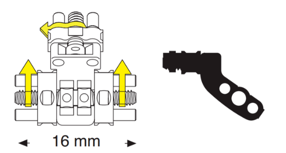 Leone 3 Directional Screw 16mm | DentaCarts | Dental Cart