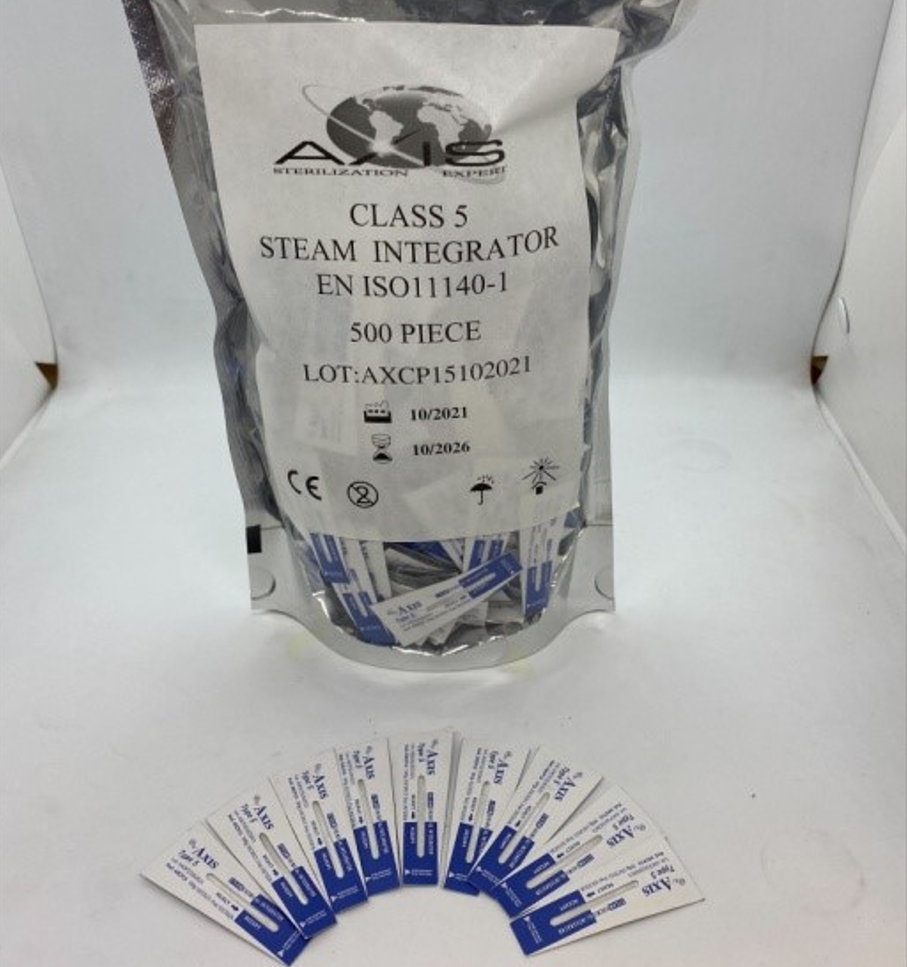 Axis Steam Chemical integrator 500/box | DentaCarts | Dental Cart