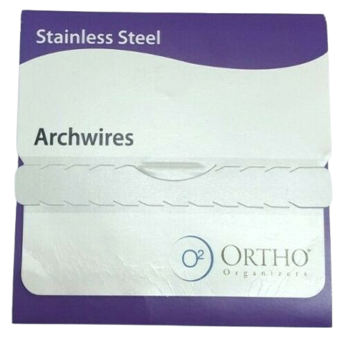 Ortho Organizers Stainless Steel Archwires (10 Wires) | DentaCarts | Dental Cart