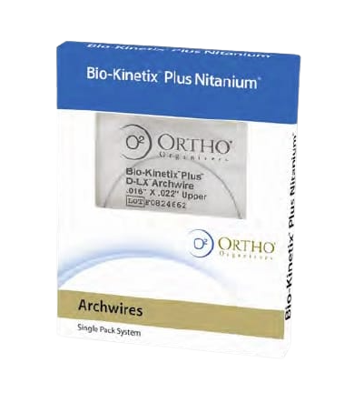 Ortho Organizers D-LX Shape Bio-Kinetix Plus Wire | DentaCarts | Dental Cart