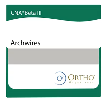 Ortho Organizers CNA Beta III Nickel-Free Straight Pro Form | DentaCarts | Dental Cart