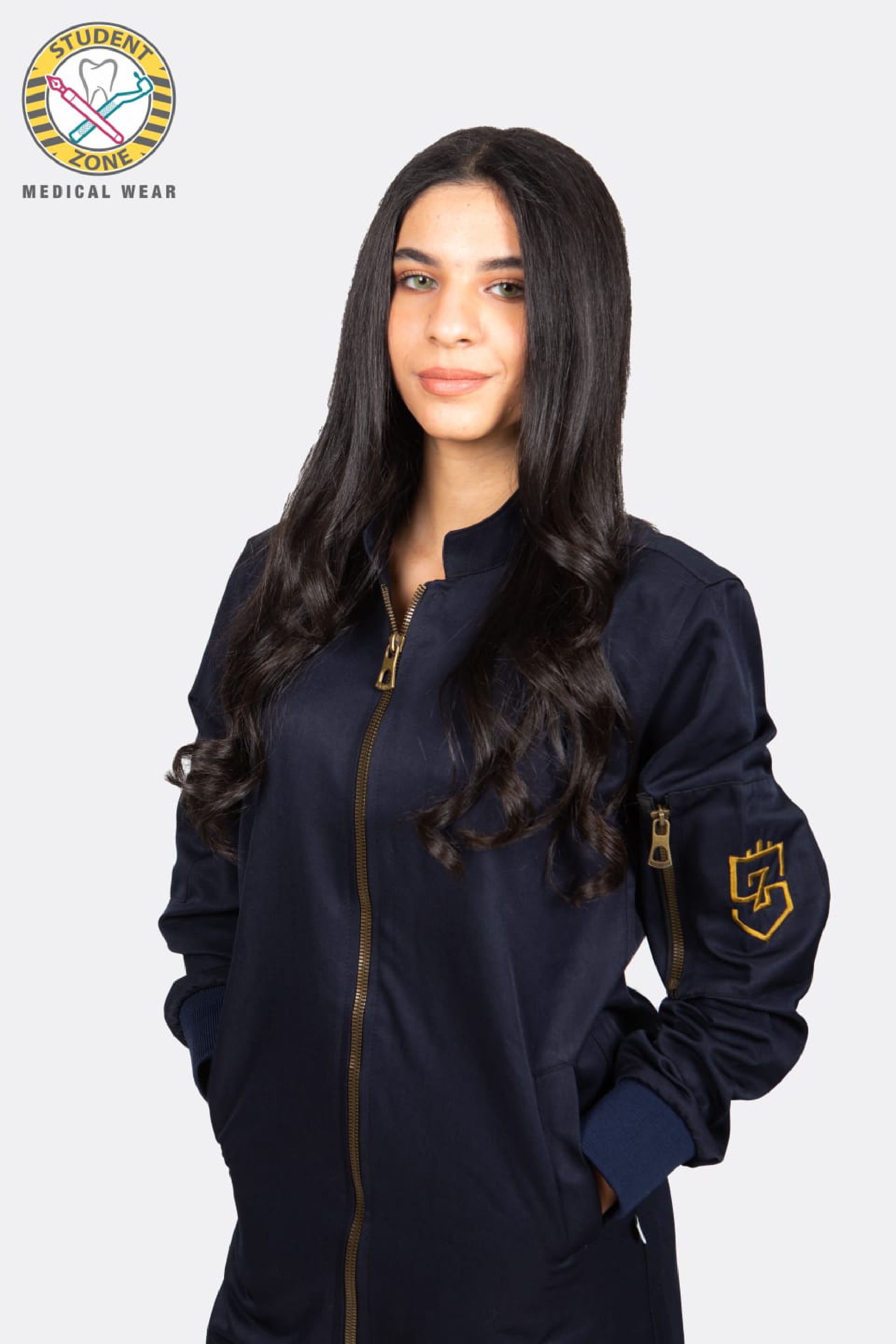 SZ Medical Wear Lab Coat Style Jacket Gabardine | DentaCarts | Dental Cart