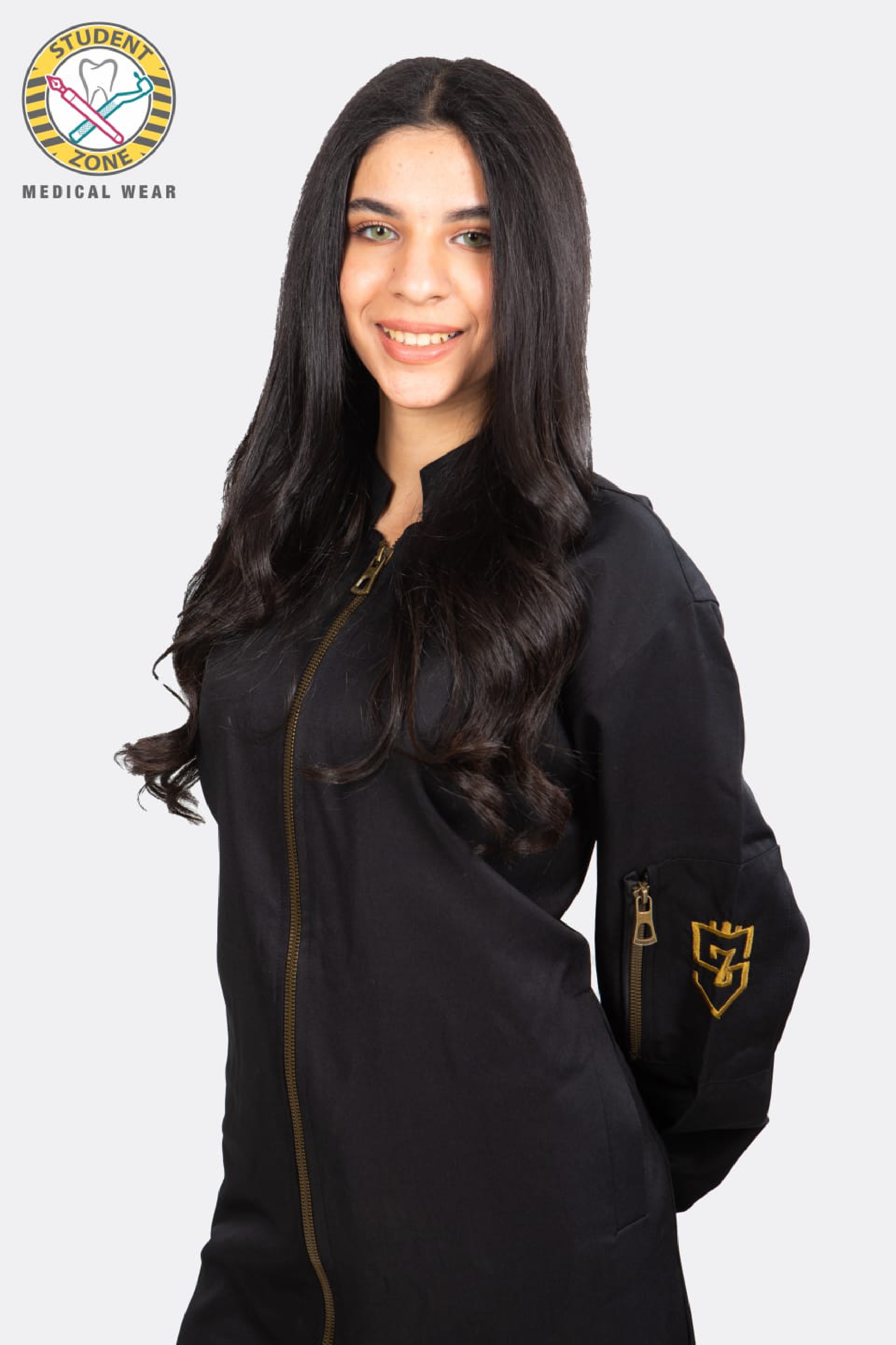 SZ Medical Wear Lab Coat Style Jacket Gabardine | DentaCarts | Dental Cart