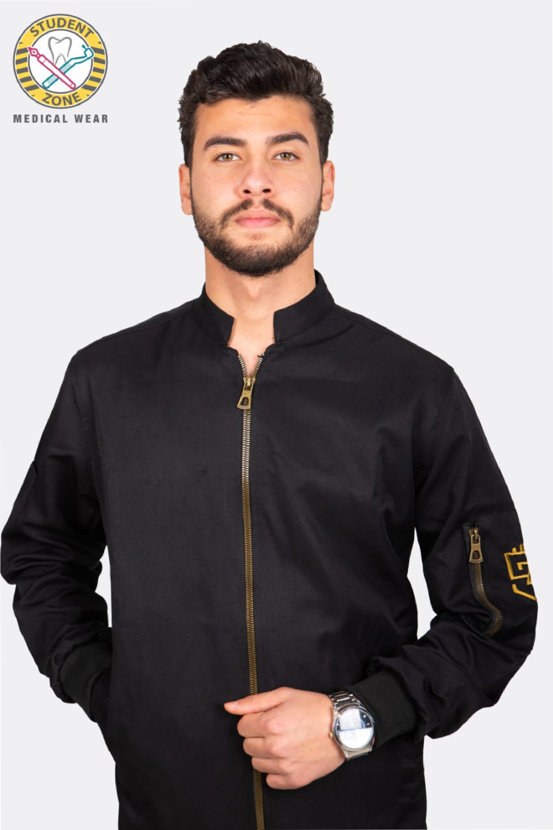 SZ Medical Wear Lab Coat Style Jacket Gabardine | DentaCarts | Dental Cart