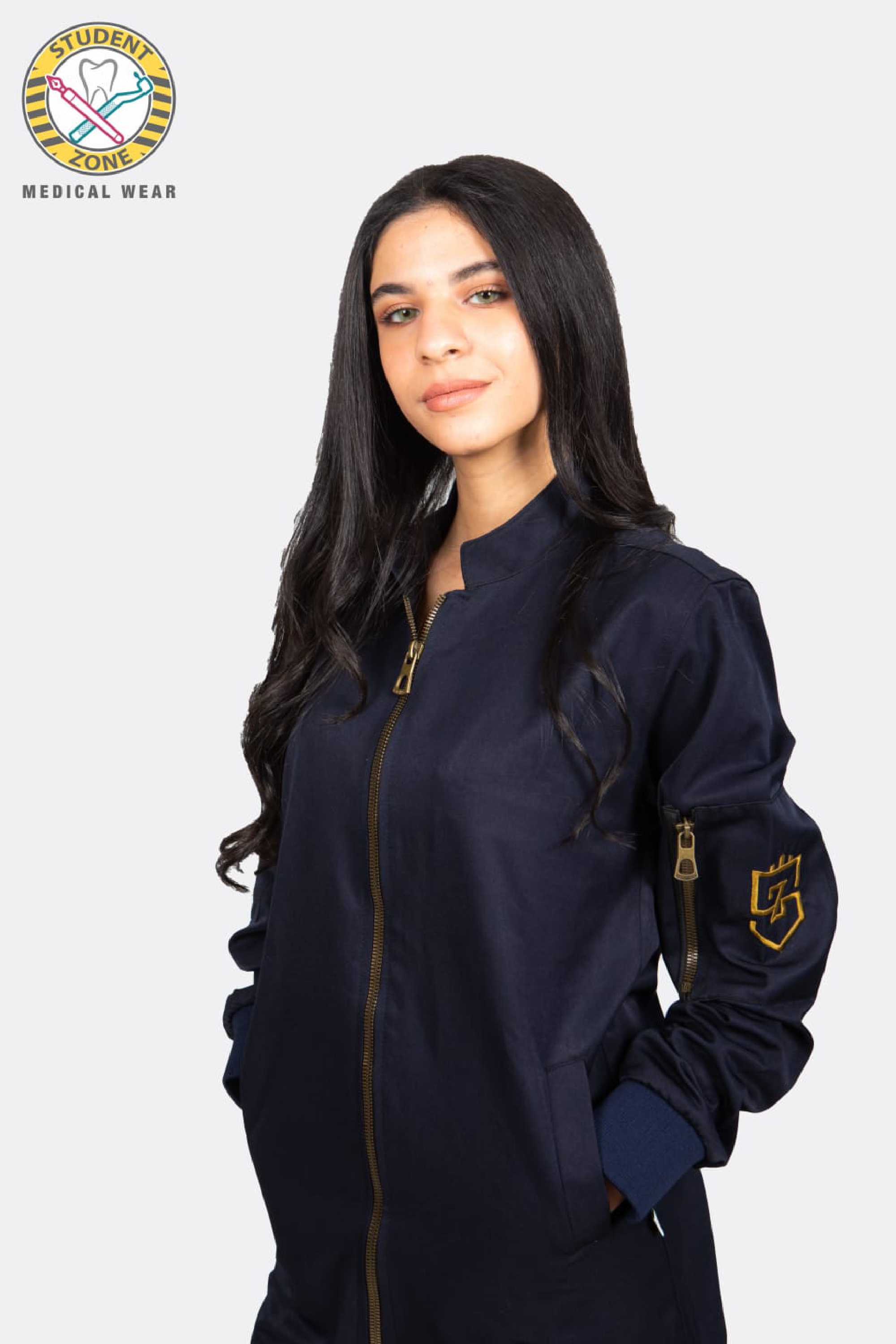 SZ Medical Wear Lab Coat Style Jacket Gabardine | DentaCarts | Dental Cart