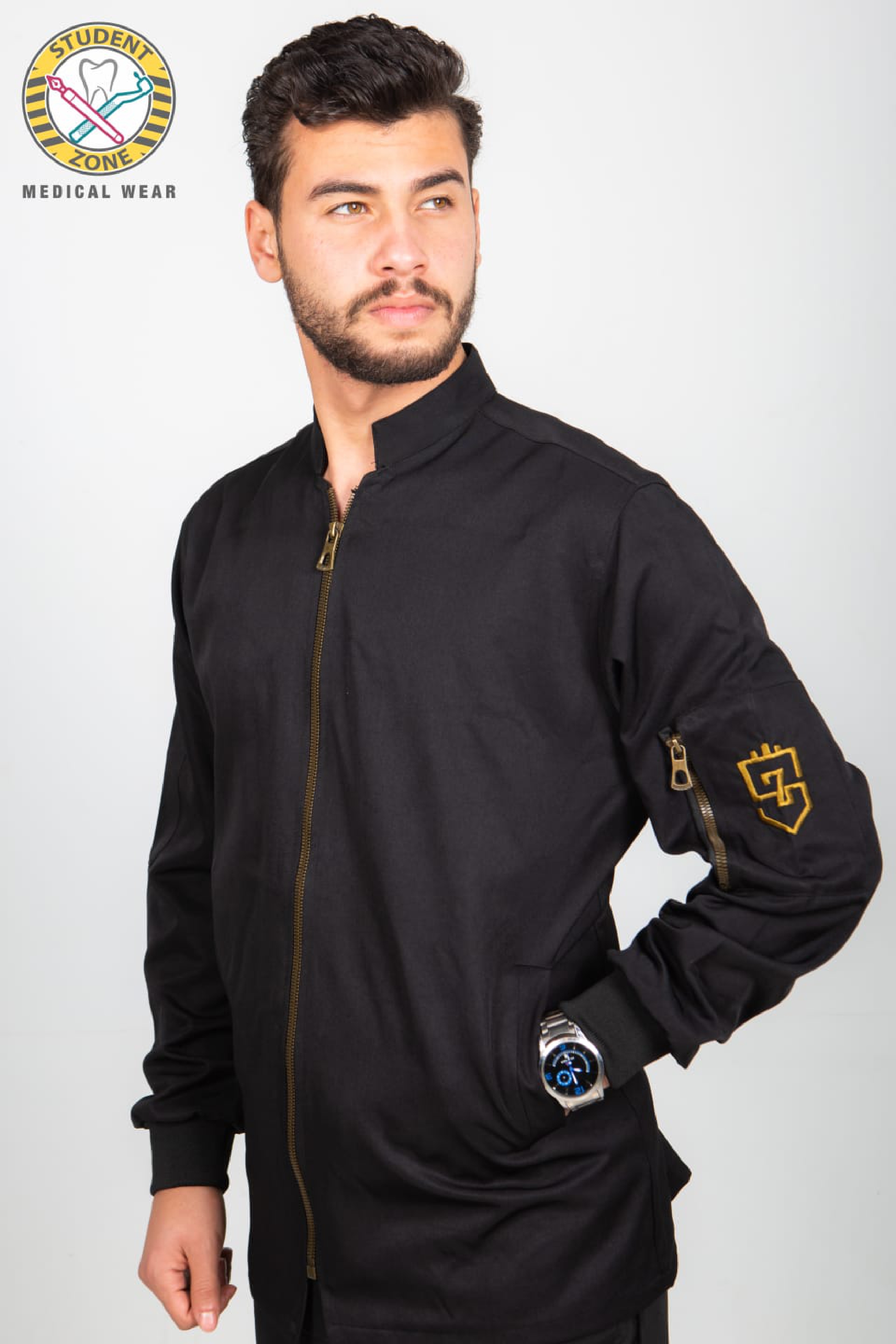 SZ Medical Wear Lab Coat Style Jacket Gabardine | DentaCarts | Dental Cart